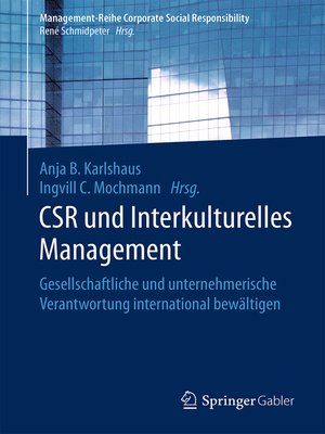 cover image of CSR und Interkulturelles Management